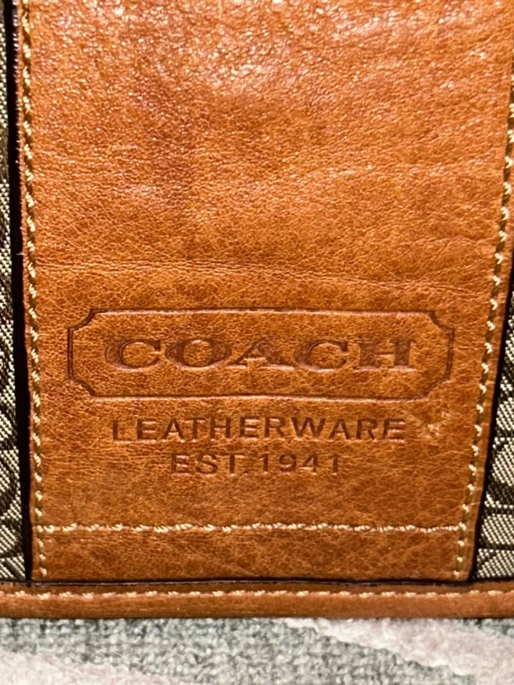 EUC Coach Hudson Laptop/Messenger Bag